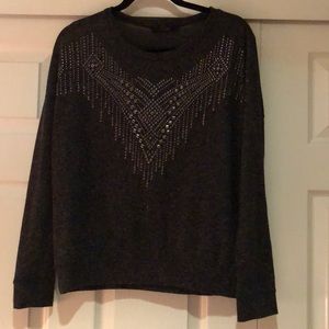 Embellished sweater